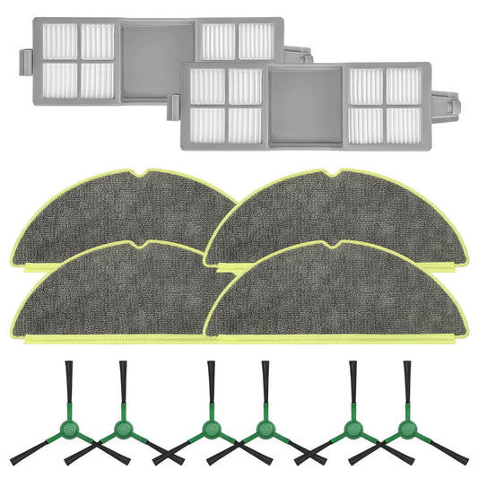 Side Brush Mop Pads Filter Kit for Roomba 205 For DustCompactor Vacuum V1189-LWWAL-20260327-04771