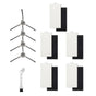 5pcs Filters With 4pcs Side Brush For Lefant M1/M2 Pro Robot Vacuum Cleaner Cleaning Brush Replacement V1189-LWWAL-20260327-04779