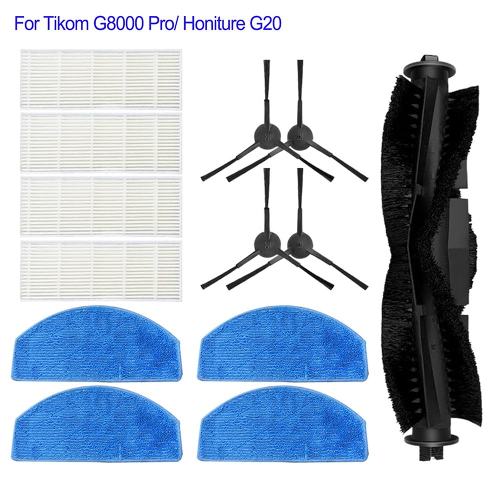Luolandi Main Roller Brush For Tikom G8000 Pro/Honiture G20 Vacuum Cleaner Accessories Roller Side Brush V1189-LWWAL-20260327-04794