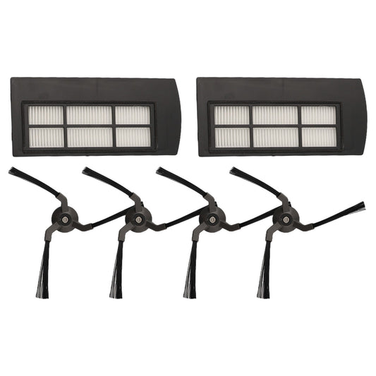 Long lasting Filters and Side Brushes Set for eufy Clean X9 Pro Vacuum Cleaner V1189-LWWAL-20260327-04802