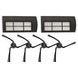 Long lasting Filters and Side Brushes Set for eufy Clean X9 Pro Vacuum Cleaner V1189-LWWAL-20260327-04802