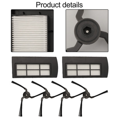 Long lasting Filters and Side Brushes Set for eufy Clean X9 Pro Vacuum Cleaner V1189-LWWAL-20260327-04802