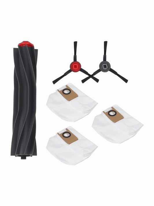 1 Set Main Roller Side Brush Dust Bags Kit Improving Air Quality For Eufy 3-in-1 E20 Robot Vacuum Cleaner V1189-LWWAL-20260327-04803