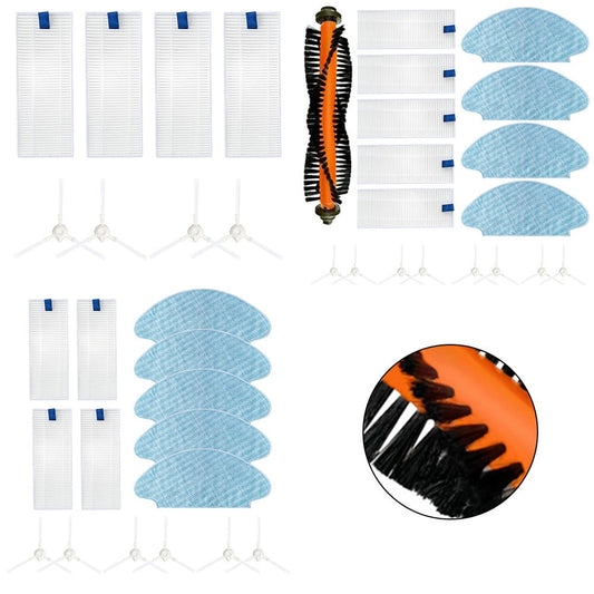 Side Brush Filter Mop Rag For Tefal Explorer X-plorer 20 40 Series Robot Vacuum Cleaner Replacement Robot V1189-LWWAL-20260327-04804