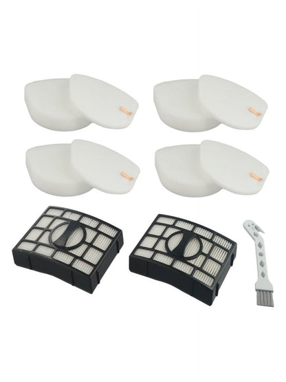 Replacement Filter Set for Shark Upright Vacuums Featuring Compatibility with Various Models Including CU530 V1189-LWWAL-20260327-04823