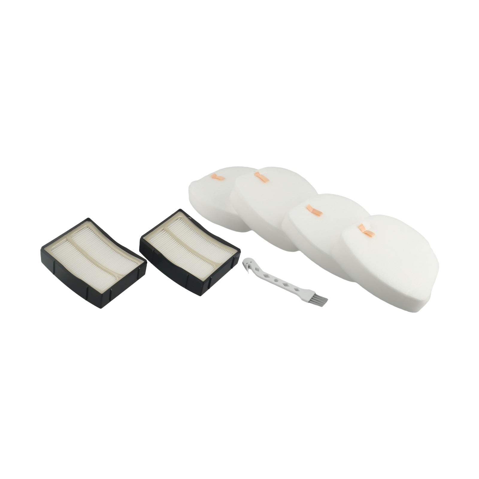 Replacement Filter Set for Shark Upright Vacuums Featuring Compatibility with Various Models Including CU530 V1189-LWWAL-20260327-04823