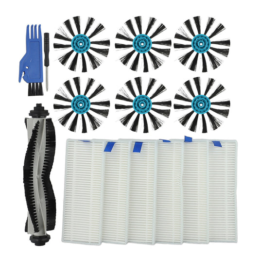 Robot Vacuum Parts Main Brush Side Brush Filter Suitable For Bissell 3115 For EV675 For SpinWave Hard Floor V1189-LWWAL-20260327-04830