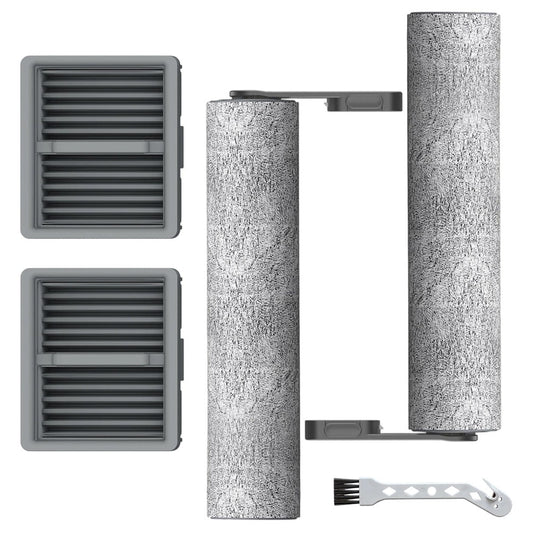 Luolandi 2 Filter 2 Roller Brush 1 Cleaning Brush For Tineco For IFloor Y2 Wet And Dry Vacuum Cleaner V1189-LWWAL-20260327-04834
