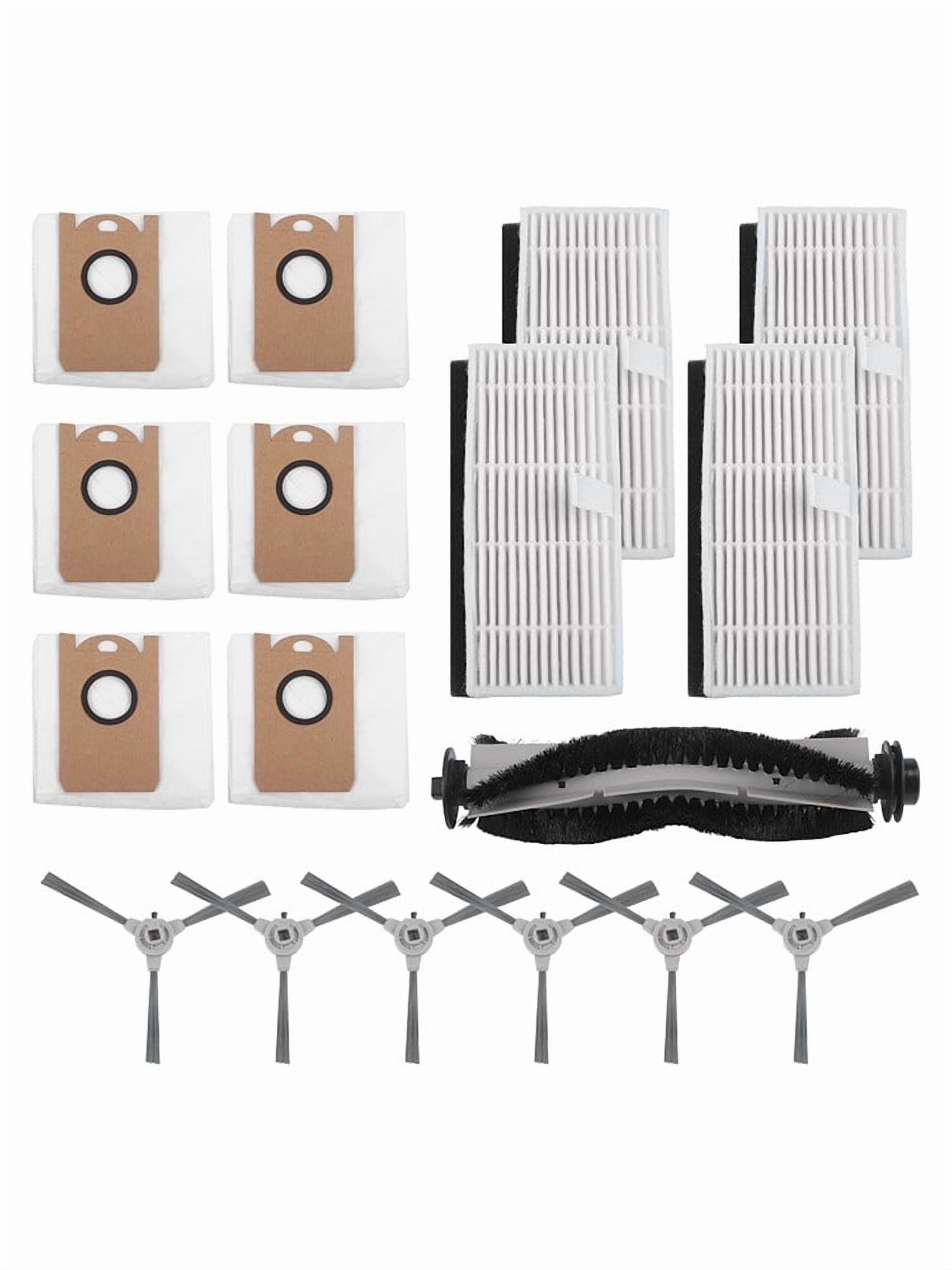Replacement for iHome for Nova S1 Pro iHRVS1PRO-3BLK Main Brush Side Brush Kit V1189-LWWAL-20260327-04870
