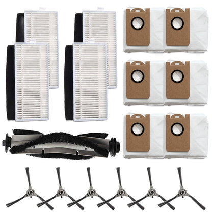 Replacement for iHome for Nova S1 Pro iHRVS1PRO-3BLK Main Brush Side Brush Kit V1189-LWWAL-20260327-04870