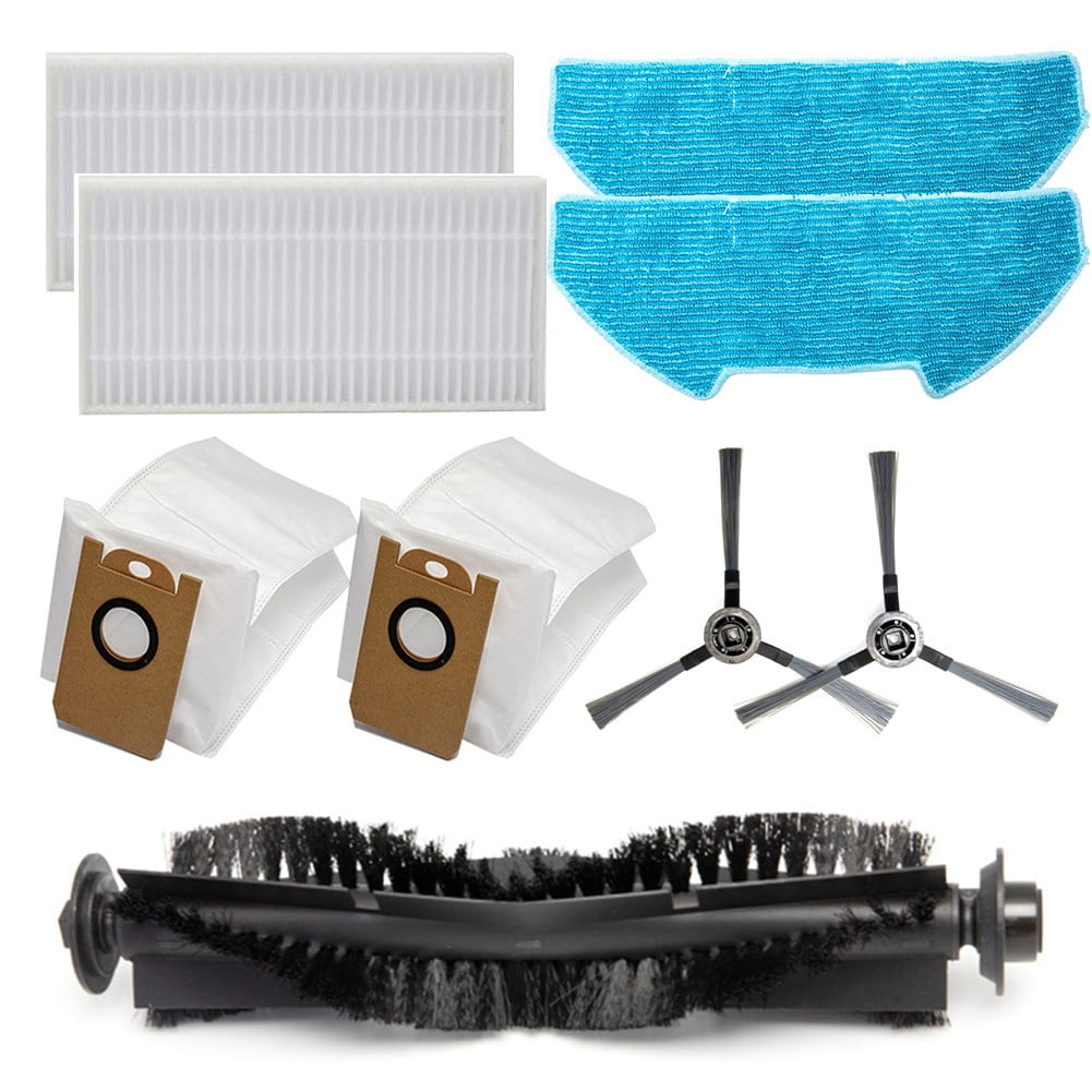Replacement Filter Mop Cloth Dust Bag Side Brush Kit For Redkey R10 Robot Vacuum Cleaners Rotating Mop V1189-LWWAL-20260327-04878