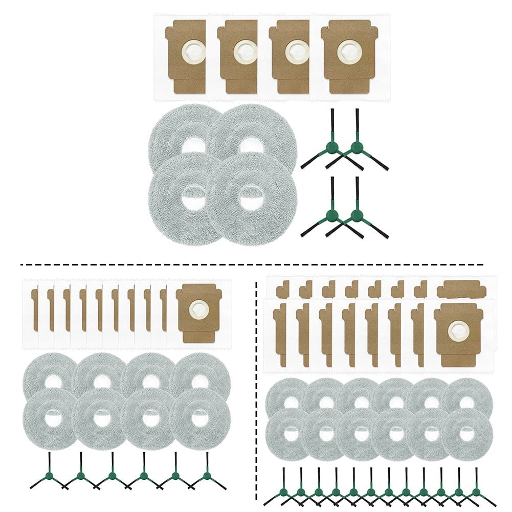 Vacuum Parts for Roomba Plus 405 For Combo with Mop Cloth and Dust Bags C V1189-LWWAL-20260327-04881