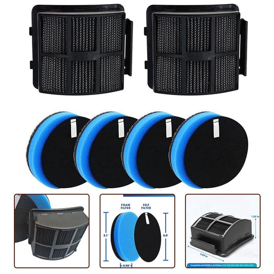 Filter Kit For Bissell 2998 2999 2849 3000 3057 2849 28524 1625641 Vacuum Cleaner Part Replacement Robot V1189-LWWAL-20260327-04888