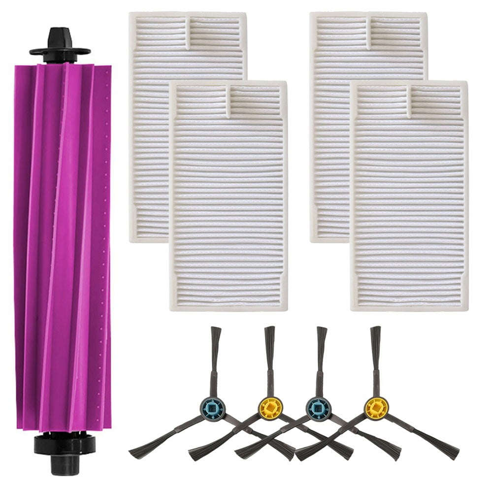 Main Brush and Side Brush Filter Set for Eureka E20 Plus Vacuum Cleaner Parts A V1189-LWWAL-20260327-04893