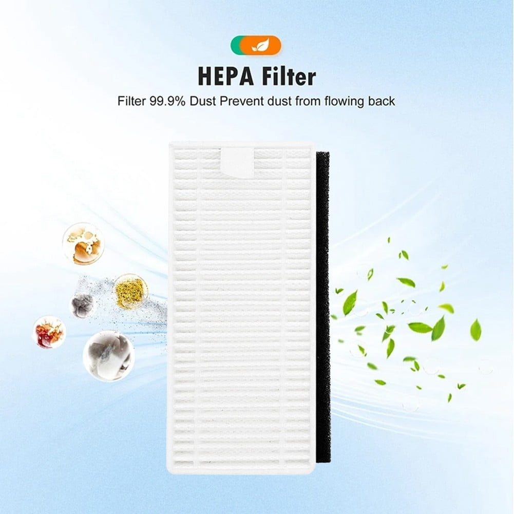 For Moosoo MT501 MT710 MT720 Robot Vacuum Replacement Filter Parts Set V1189-LWWAL-20260327-04899