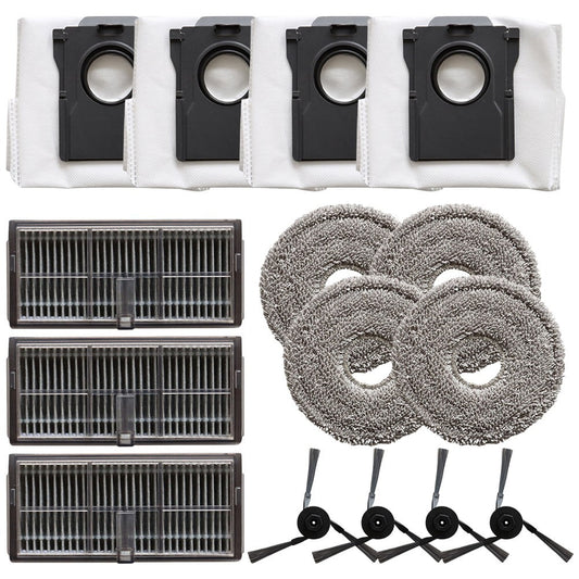 For MOVA P10 Pro For Ultra All in One Accessory Bundle Featuring Filters Mop Clothes & Convenient Storage Bags V1189-LWWAL-20260327-04902