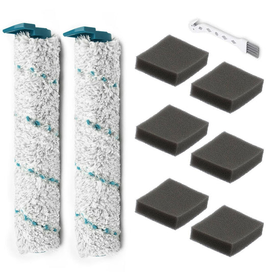 For Aqua PowerVac Accessory Kit Tailored for Leifheit Battery Wiper Regulus Comes with Dual Roller Brushes V1189-LWWAL-20260327-04903
