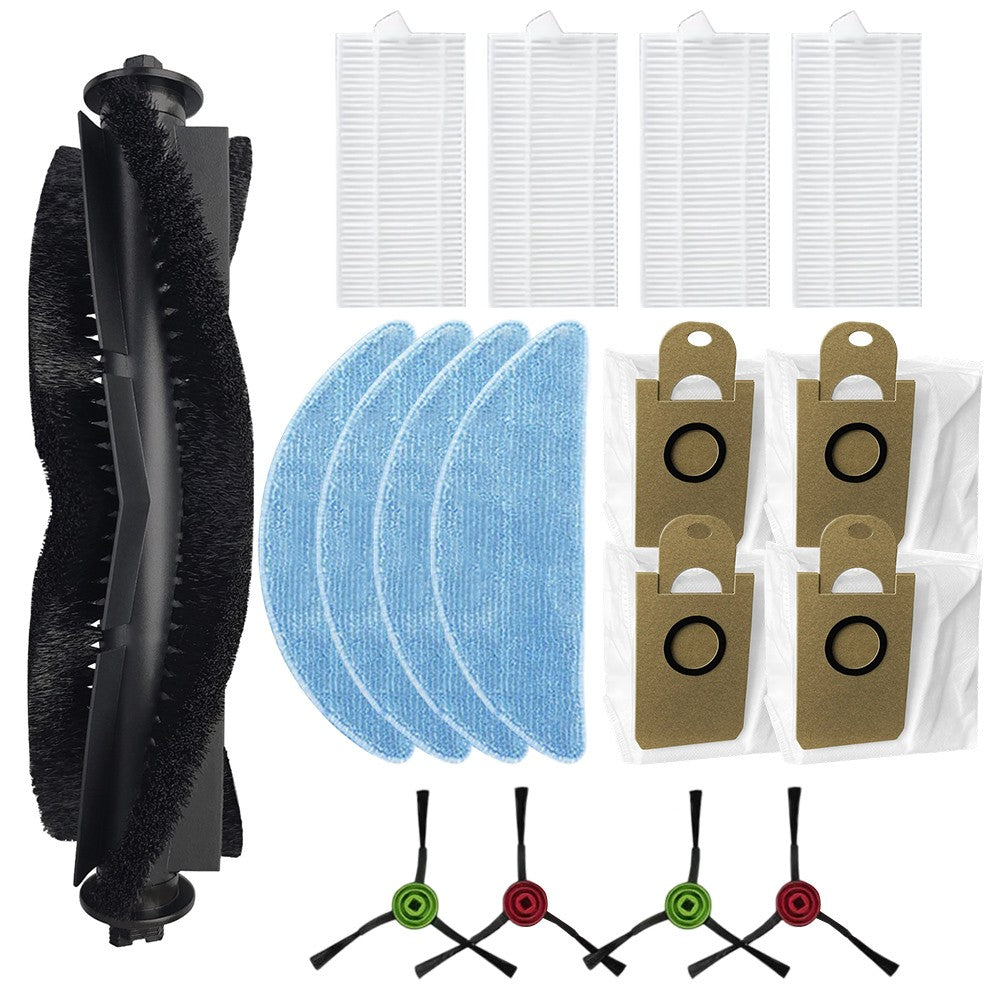 Main Side Brush Filter Mop Cloth Dust Bag Kit for Lydsto R5/R5D Accessory Set V1189-LWWAL-20260327-04904