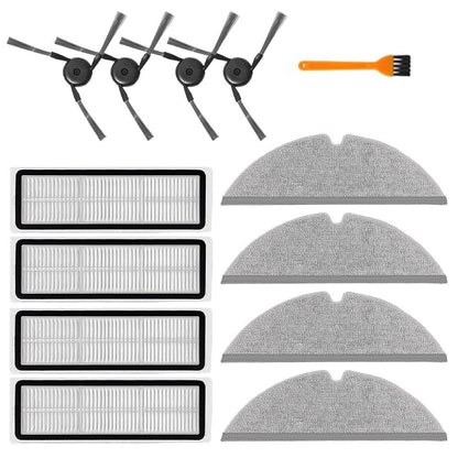 For DREAME D20 Plus Vacuum Side Brush Filter Mop Cloth Kit with Cleaning Brush V1189-LWWAL-20260327-04909