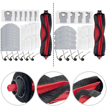 For Roborock For Q7 M5+ Replacement Accessory Set with Dust Bags and Brushes B V1189-LWWAL-20260327-04942