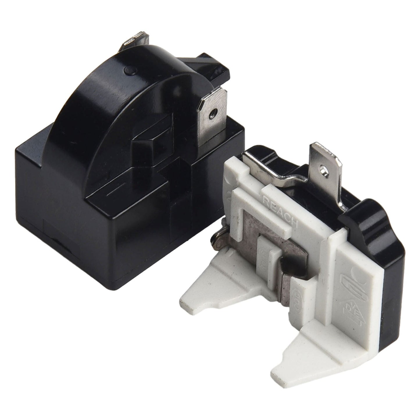 1 Set Refrigerator Ptc Starter Relay Replacement Compressor Overload Protector For Mini Fridges Coolers Easy V1189-LWWAL-20260327-04945