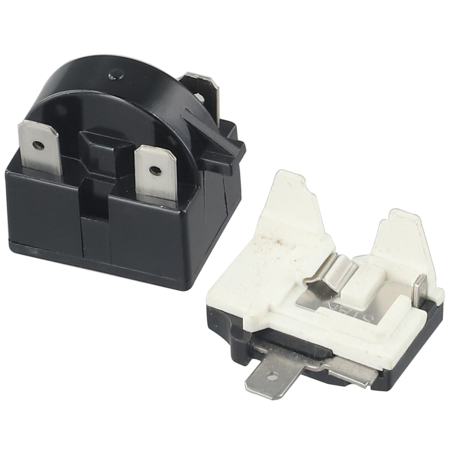 1 Set Refrigerator Ptc Starter Relay Replacement Compressor Overload Protector For Mini Fridges Coolers Easy V1189-LWWAL-20260327-04946