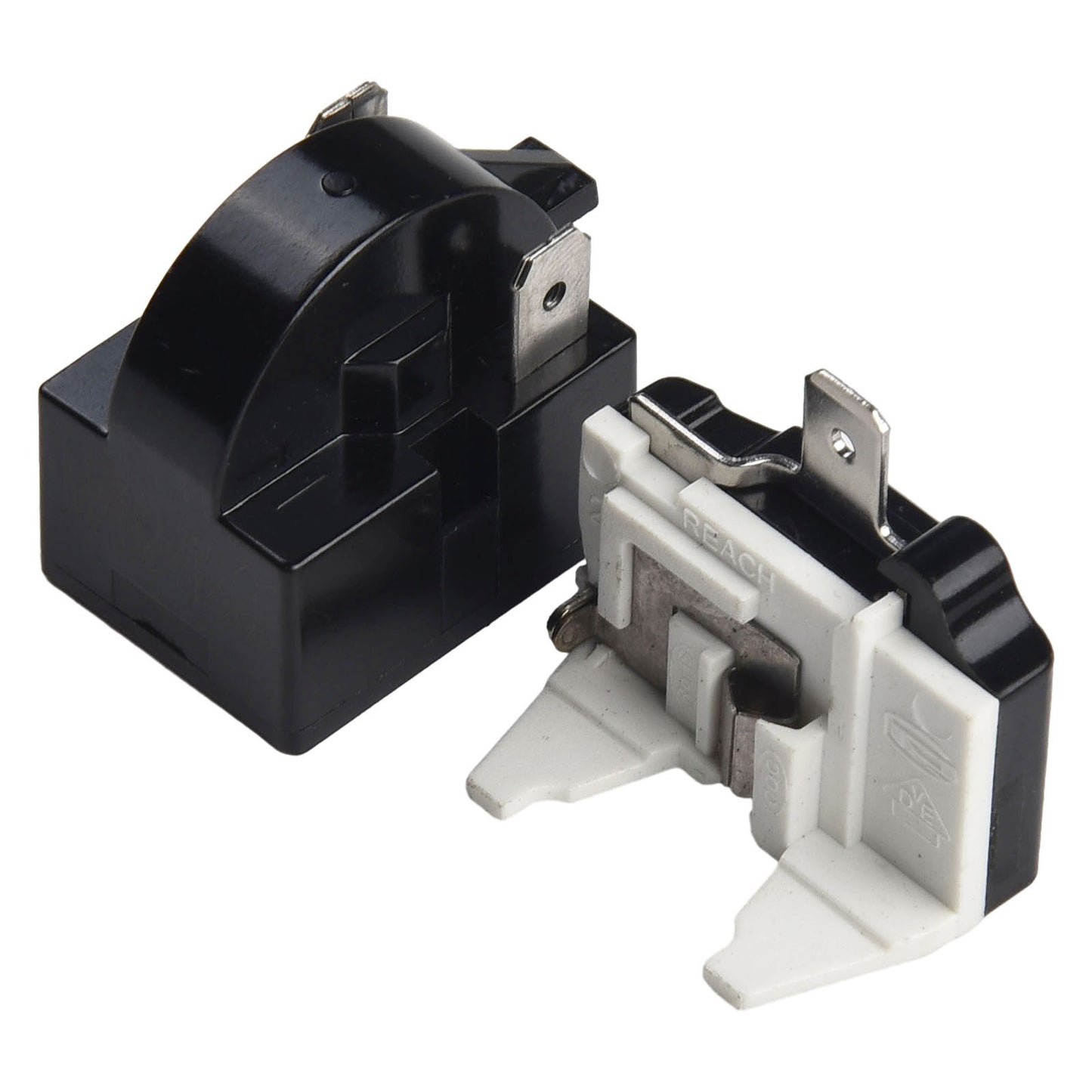 1 Set Refrigerator Ptc Starter Relay Replacement Compressor Overload Protector For Mini Fridges Coolers Easy V1189-LWWAL-20260327-04946