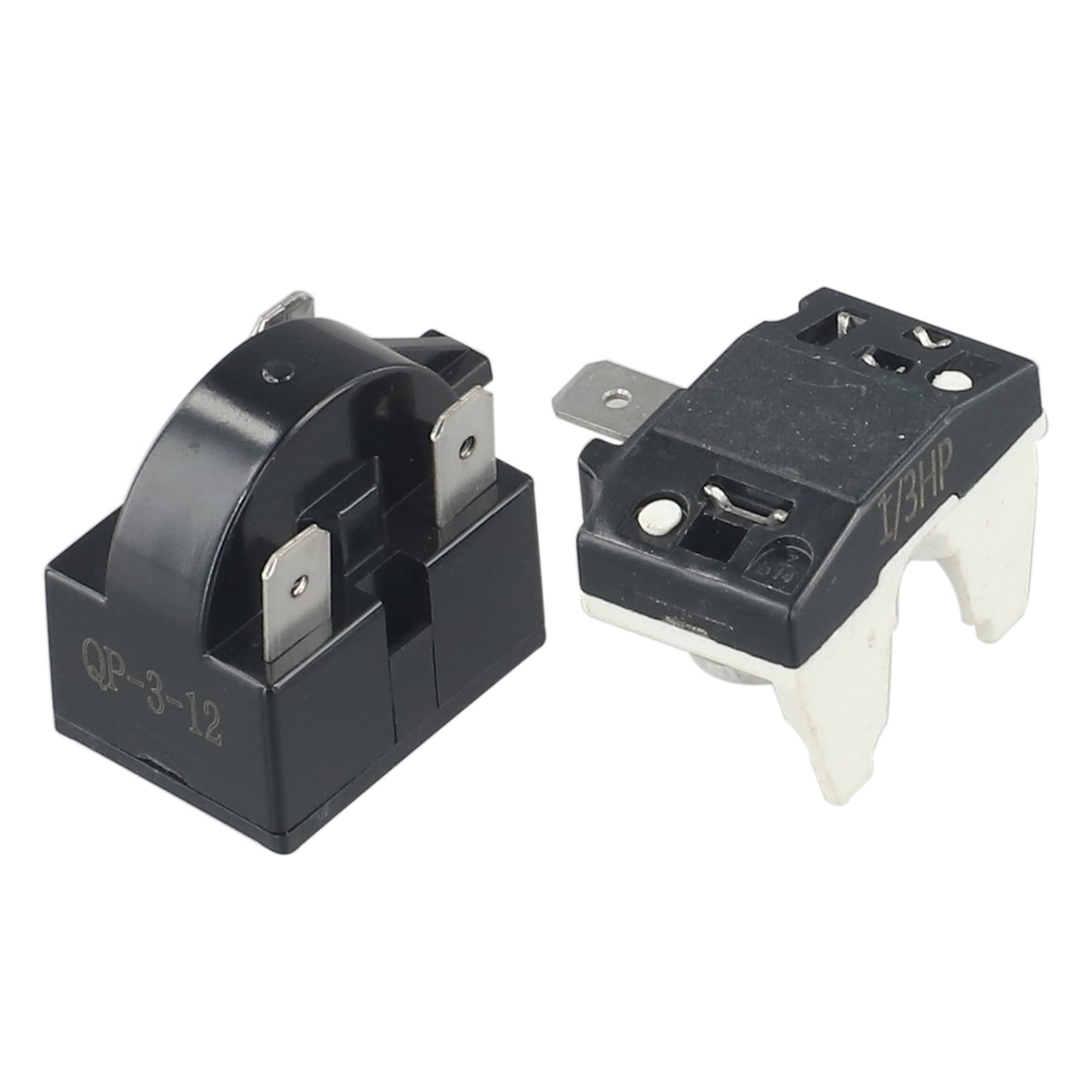 1 Set Refrigerator Ptc Starter Relay Replacement Compressor Overload Protector For Mini Fridges Coolers Easy V1189-LWWAL-20260327-04946