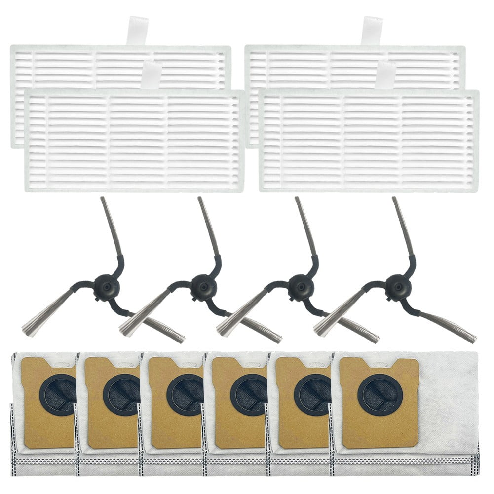 For eufy Robot Vacuum C10 Robot Vacuum Accessories Side Brush Filter Dust Bag V1189-LWWAL-20260327-04960