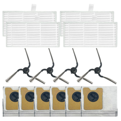 For eufy Robot Vacuum C10 Robot Vacuum Accessories Side Brush Filter Dust Bag V1189-LWWAL-20260327-04960