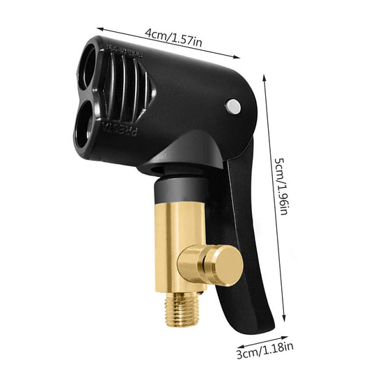 Air Pump Adapter Air Pump Valve 6Pcsbicycle Bike Tyre Tube Replacement Presta Dual Head Air Pump Adapter V1189-LWWAL-20260327-04968