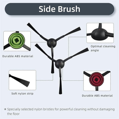 HEPA Filter Sweeper Side Brush Roller Brush Mopping Pads for G8000 G8000Pro V1189-LWWAL-20260327-04974