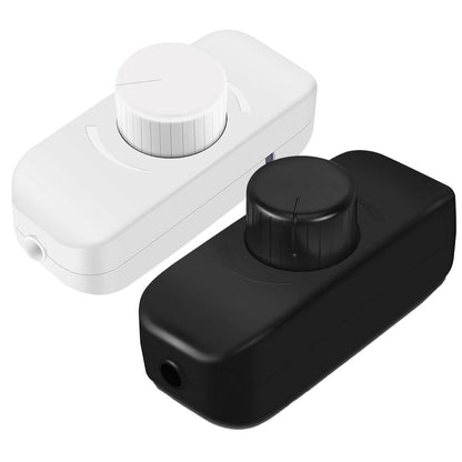 Inline Dimmer Switch For 12V 24V Led Lights Frequency Adjustable Push On/Off Rotary Control For Smooth V1189-LWWAL-20260327-04976