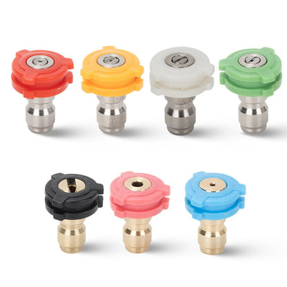 Car Washing Machine 1/4 Nozzle High Pressure Nozzle Fan-Shaped Quick Fittings 1 mm V1189-LWWAL-20260327-04996