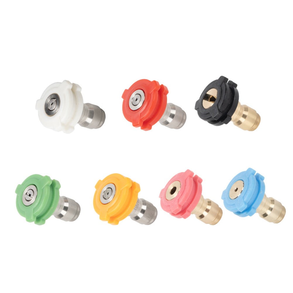 Car Washing Machine 1/4 Nozzle High Pressure Nozzle Fan-Shaped Quick Fittings 1.6 mm V1189-LWWAL-20260327-04999