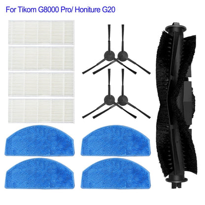 Main Roller Brush For Tikom G8000 Pro/Honiture G20 Vacuum Cleaner Accessories Roller Side Brush Filter Mop V1189-LWWAL-20260327-05007