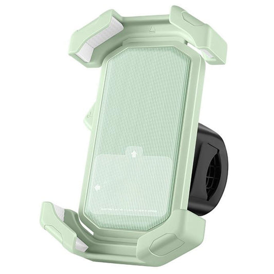 Adjustable Motorcycle Phone Holder With Silicone Protection For Secure Locking Green V1189-LWWAL-20260327-05010