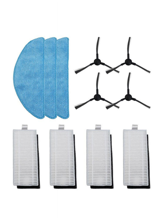 Sweeper Accessories For Tesvor S7 Pro Robot Vacuum Cleaner Spare Parts Side Brush Filter Mop Cloth Vacuum V1189-LWWAL-20260327-05038