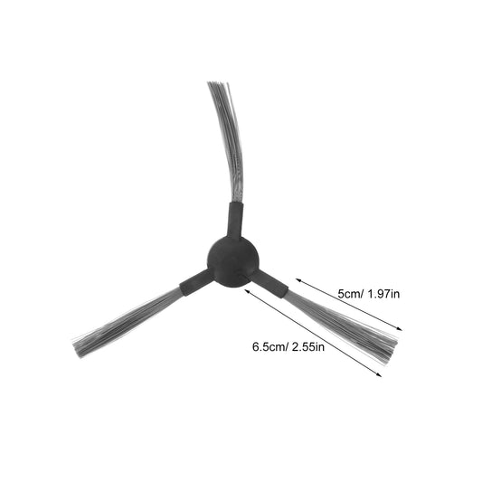 LOLIPPYY 3Pairs Side Brush Replacement Parts for Robot Vacuum Cleaner Compatible with Sweeper Models V1189-LWWAL-20260327-05071