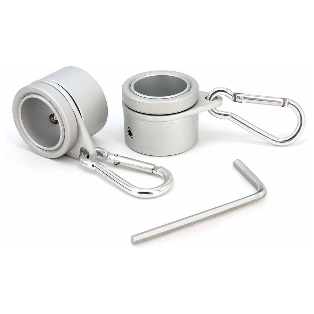2pcs Flag Pole Ring Aluminum Alloy for 0.75-1 in Pole 360 degrees Rotating Anti-Wrap V1189-LWWAL-20260327-05076