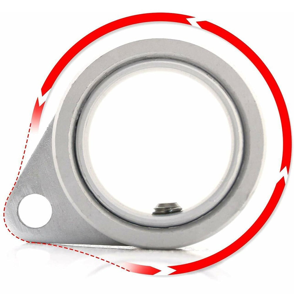 2pcs Flag Pole Ring Aluminum Alloy for 0.75-1 in Pole 360 degrees Rotating Anti-Wrap V1189-LWWAL-20260327-05076