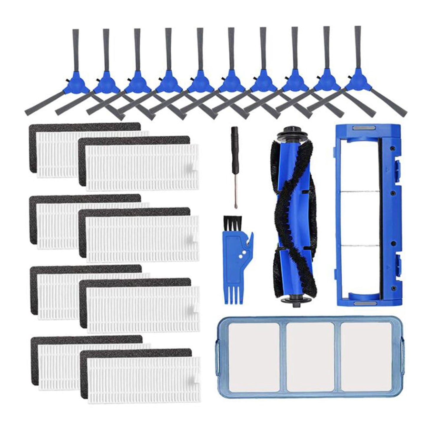 23 Pieces Replacement Parts, Filter Set for 11S Sweeper Vacuum Filters V1189-LWWAL-20260327-05080