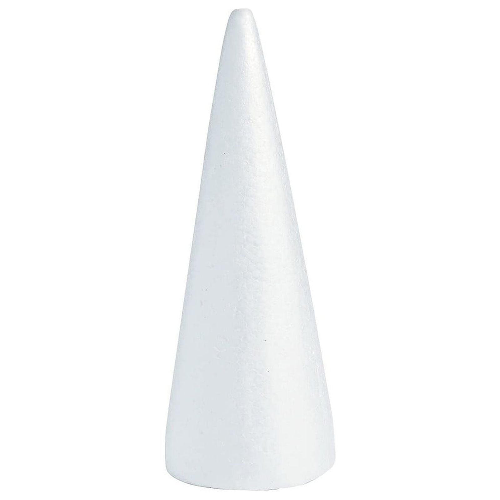 Lierteer Styrofoam Foam Cones Polystyrene for Crafts DIY Painting Triangle Tree 20cmX7.9cm V1189-LWWAL-20260327-05089