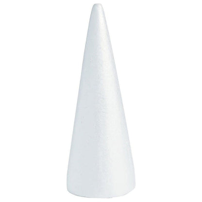 Lierteer Styrofoam Foam Cones Polystyrene for Crafts DIY Painting Triangle Tree 20cmX7.9cm V1189-LWWAL-20260327-05089