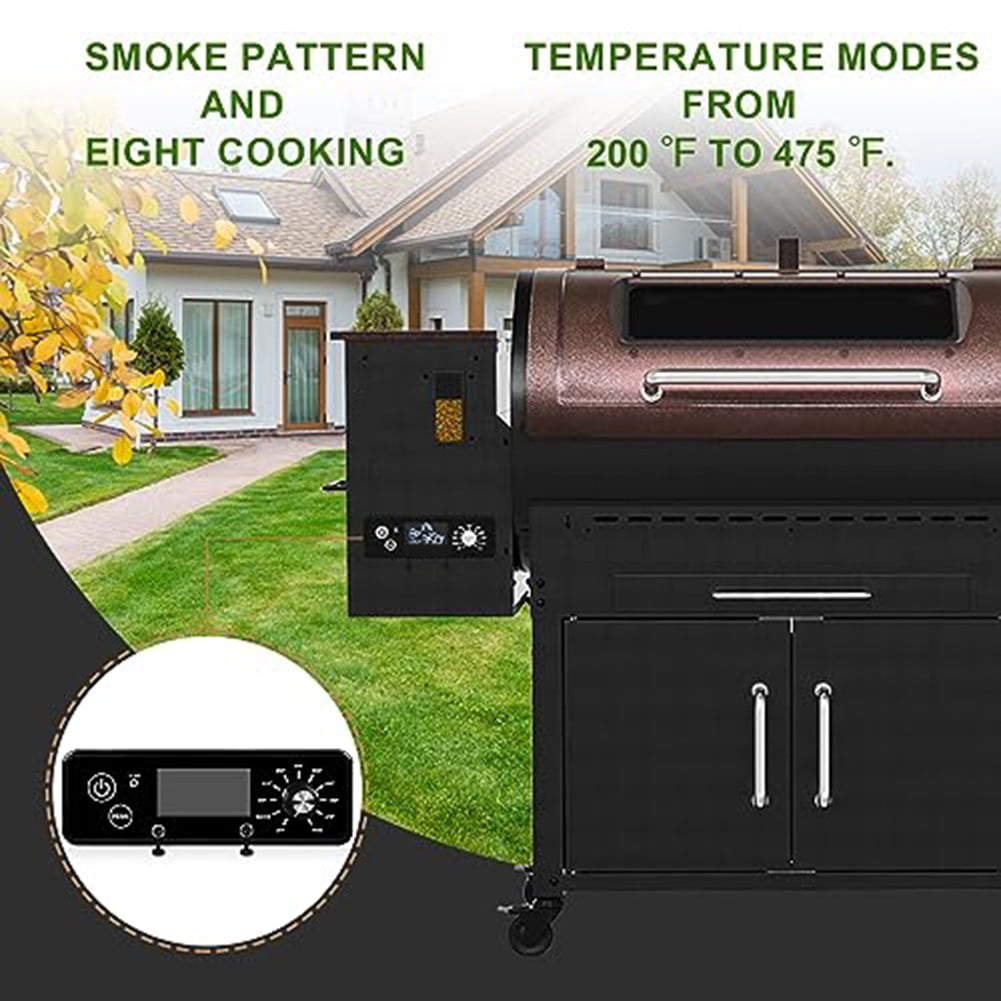 Temperature Controller for Pit Boss Grill/Smoker, Square Digital Thermostat Controller Board for PitBoss V1189-LWWAL-20260327-05100