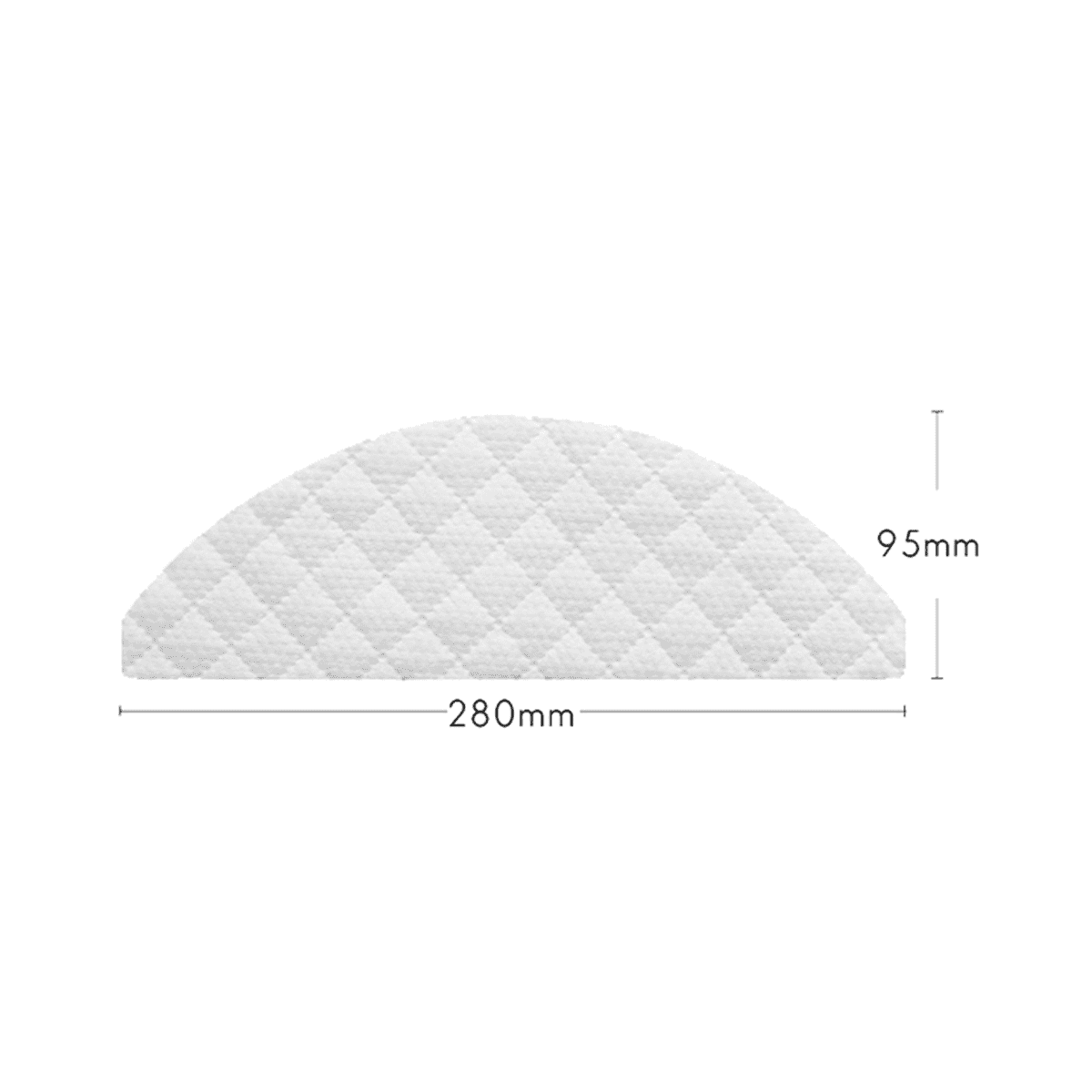 100Pcs Mops Cloths Disposable Wipes Parts Accessories for EVE Plus Robot Cleaner Sweeper V1189-LWWAL-20260327-05103