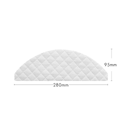 100Pcs Mops Cloths Disposable Wipes Parts Accessories for EVE Plus Robot Cleaner Sweeper V1189-LWWAL-20260327-05103