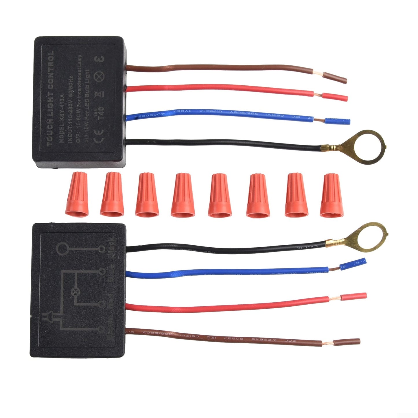 Arkzeo 3 Way Touch Sensor dimmer Touch Lamp Repair Kit Replacement Sensor Touch Switch V1189-LWWAL-20260327-05112