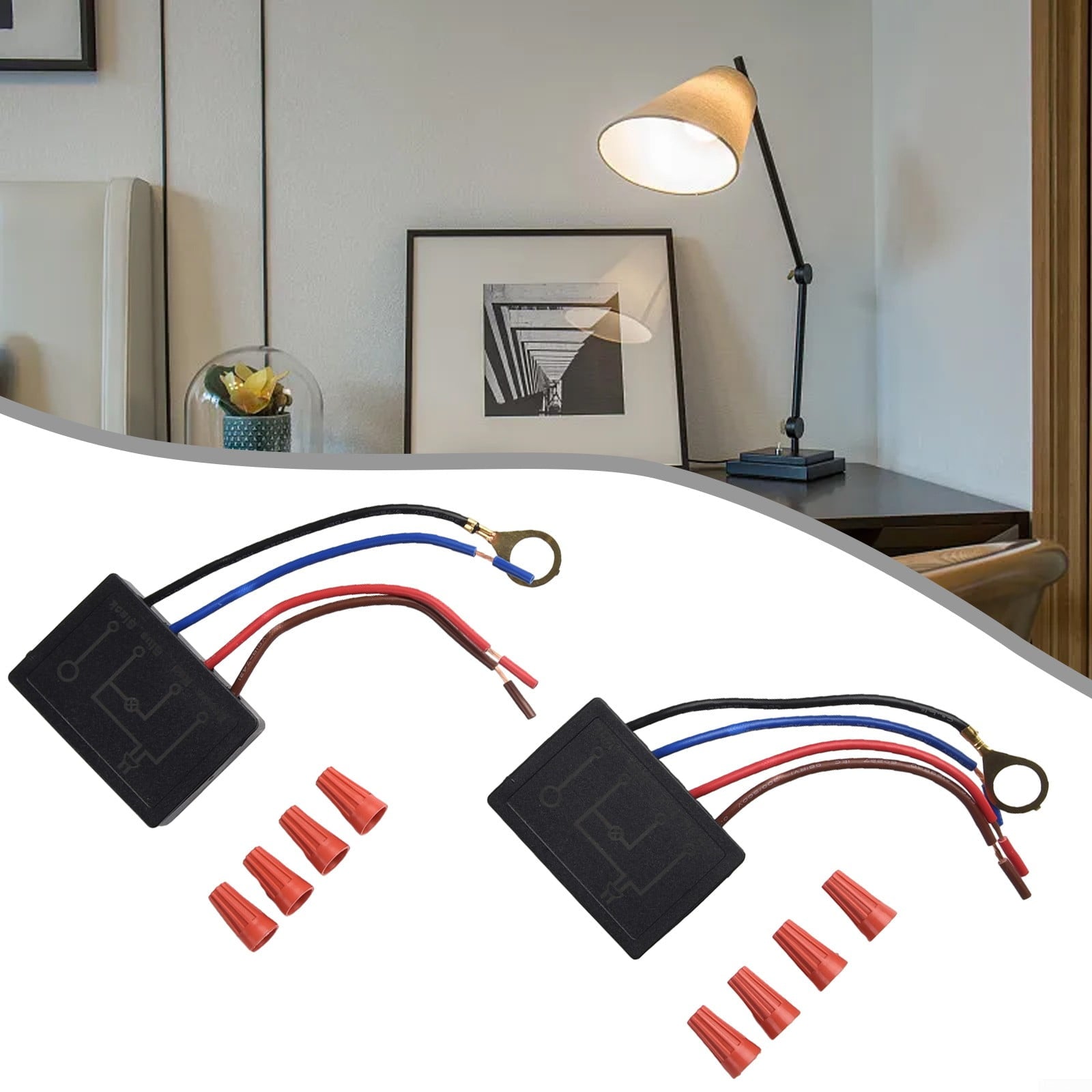 Arkzeo 3 Way Touch Sensor dimmer Touch Lamp Repair Kit Replacement Sensor Touch Switch V1189-LWWAL-20260327-05112