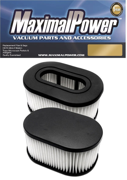 MaximalPower Replacement Filter Compatible for Hoover Foldaway, Widepath, Turbopower & Runabout Vacuum V1189-LWWAL-20260327-05121